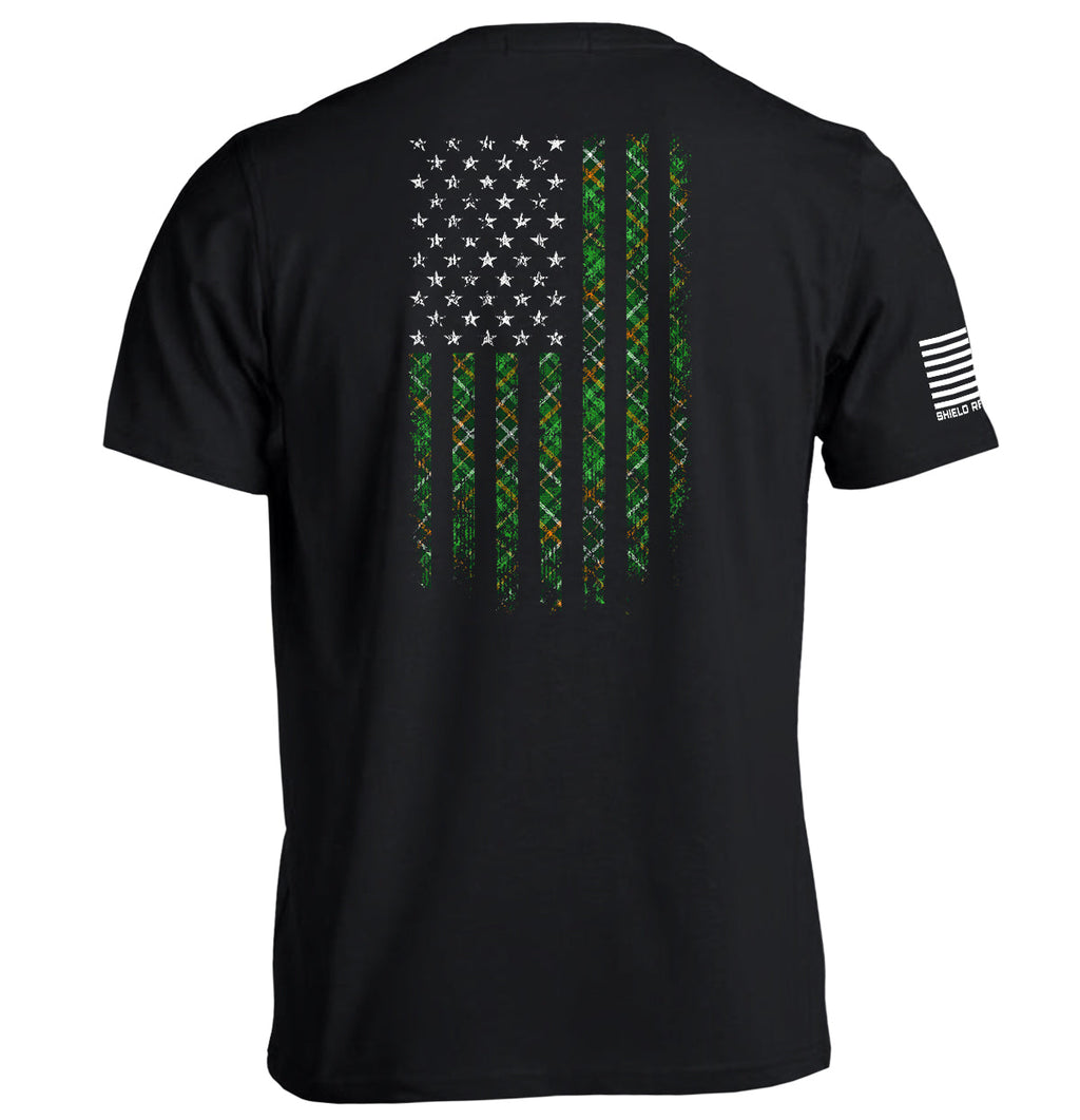 Irish Plaid American Flag T-Shirts, Hoodie, Sweatshirt | CiraTrend.com (Image 1)