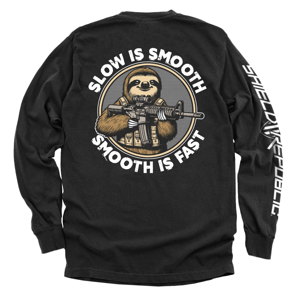 Slow is Smooth Smooth is Fast T-Shirts, Hoodie, Sweatshirt | CiraTrend.com (Image 4)
