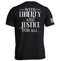 With Liberty And Justice For All T-Shirts, Hoodie, Sweatshirt | CiraTrend.com (Image 1)