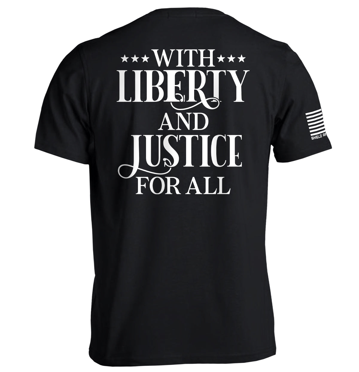 With Liberty And Justice For All T-Shirts, Hoodie, Sweatshirt | CiraTrend.com (Image 1)