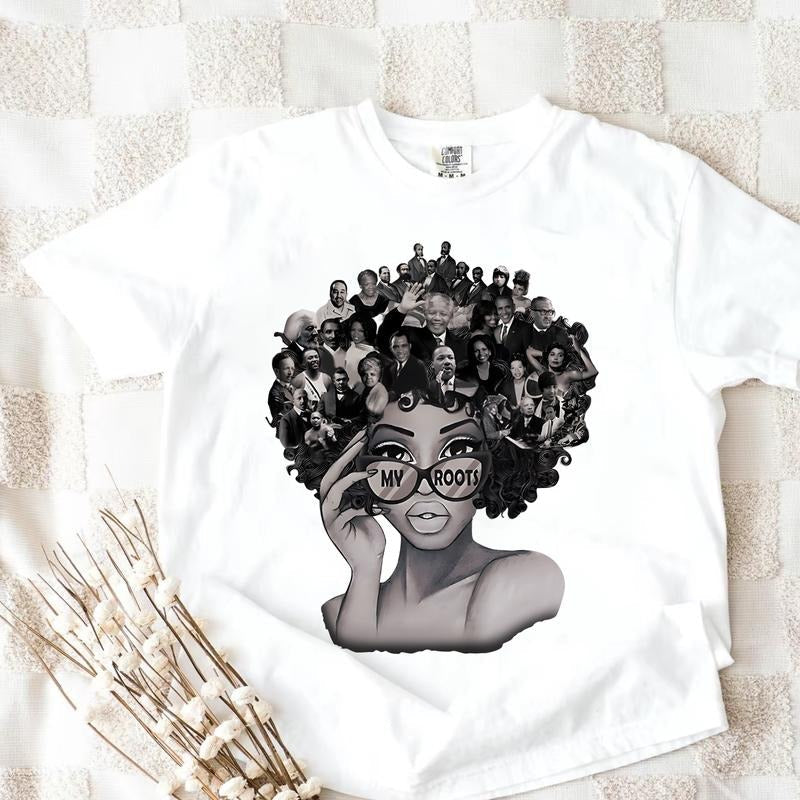 Black history month - My Roots black history -gift ideas - Black Lives Matter - black owned - woman owned- MLK shirts...