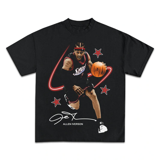 Allen Iverson Graphic T-Shirt Style001