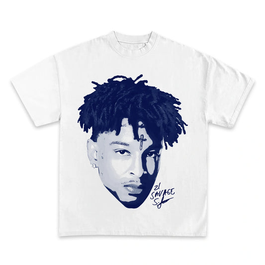 21 Savage Graphic T-Shirt Style001