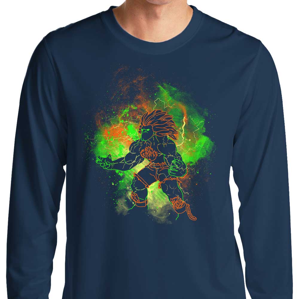 Blanka Art - Long Sleeve T-Shirt Hoodie, Sweatshirt | CiraTrend.com (Image 3)