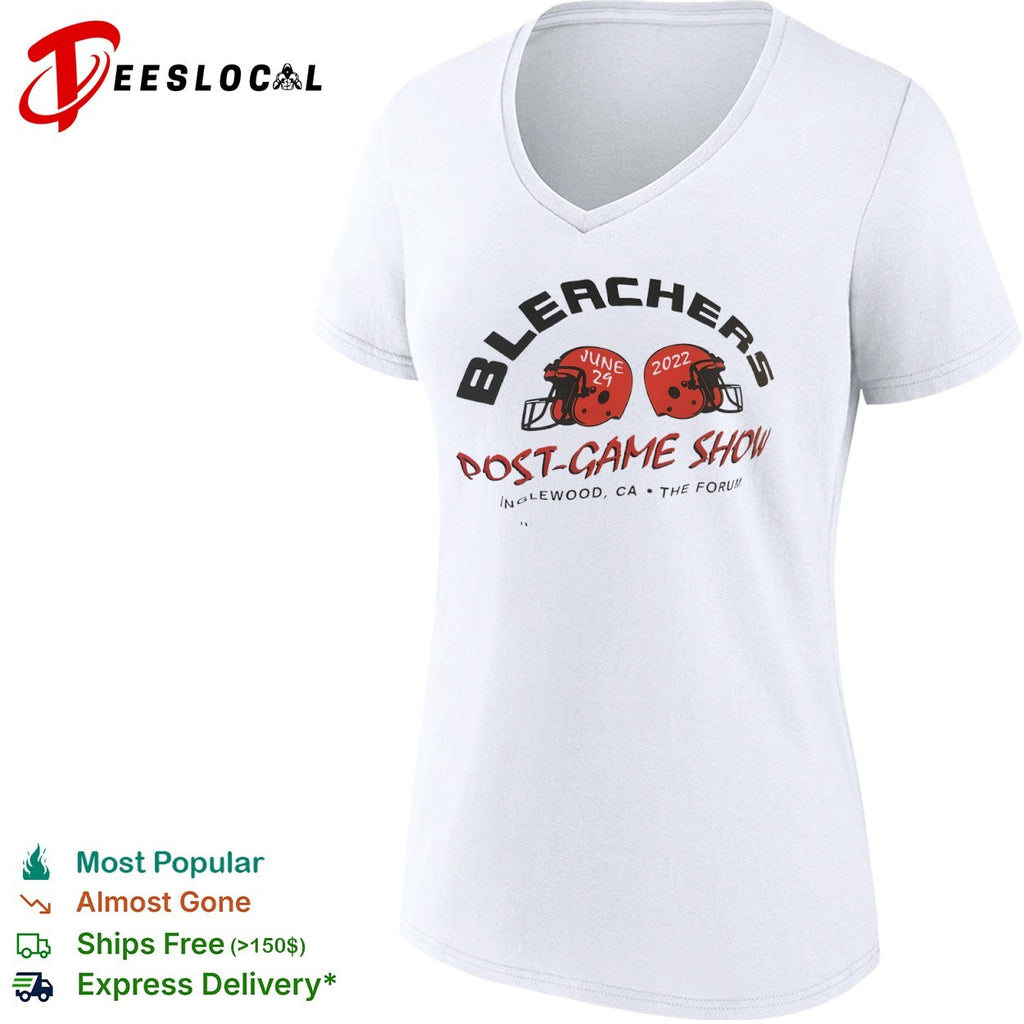 Bleachers Post-Game Show June 29 2022 The Forum football helmets shirt