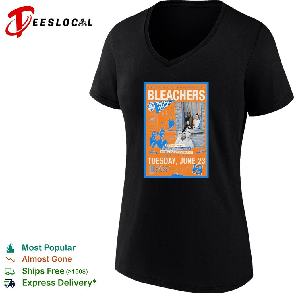 Bleachers takeover tour Tuesday June 23 New York shirt