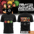 Blink-182 Day Pop-Up 25th album Take Off Your Pants and Jacket Black T-Shirt