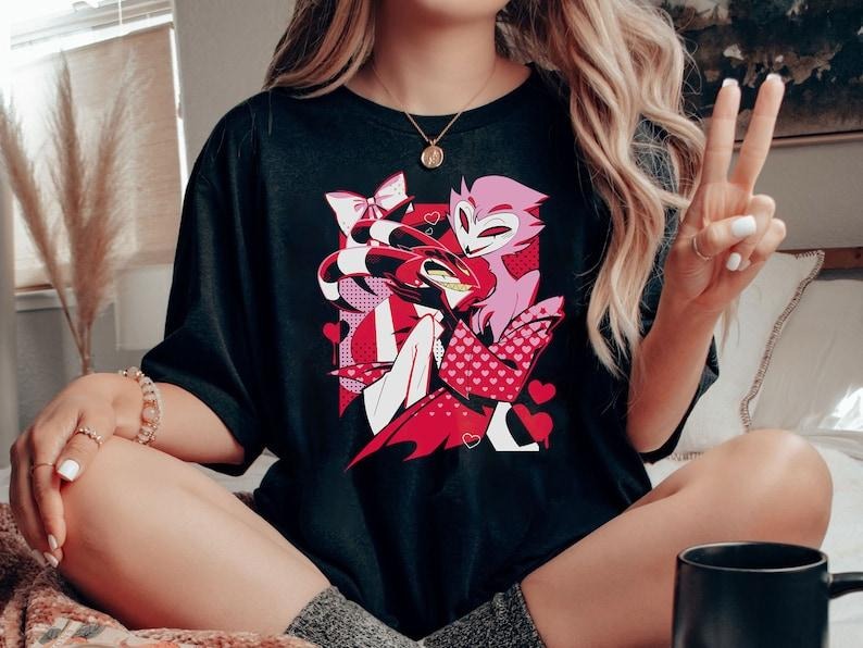Blitzo x Stolas Helluva Boss Hazbin Hotel Shirt Hoodie, Sweatshirt | CiraTrend.com
