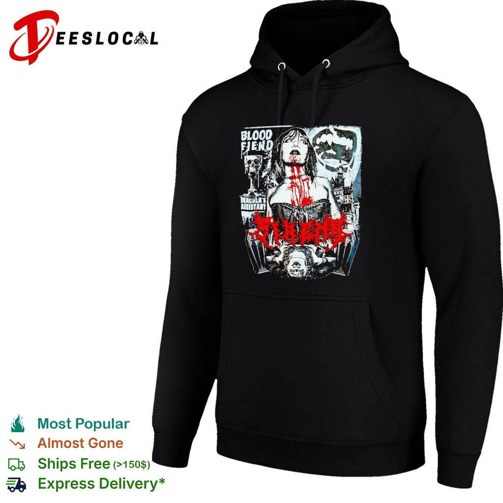 Blood Fiend Dracula’s Assistant Sinenth Horror Gothic Vampire Castle Art shirt