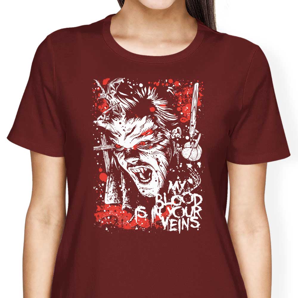 Blood Your Veins T-Shirts, Hoodie, Sweatshirt