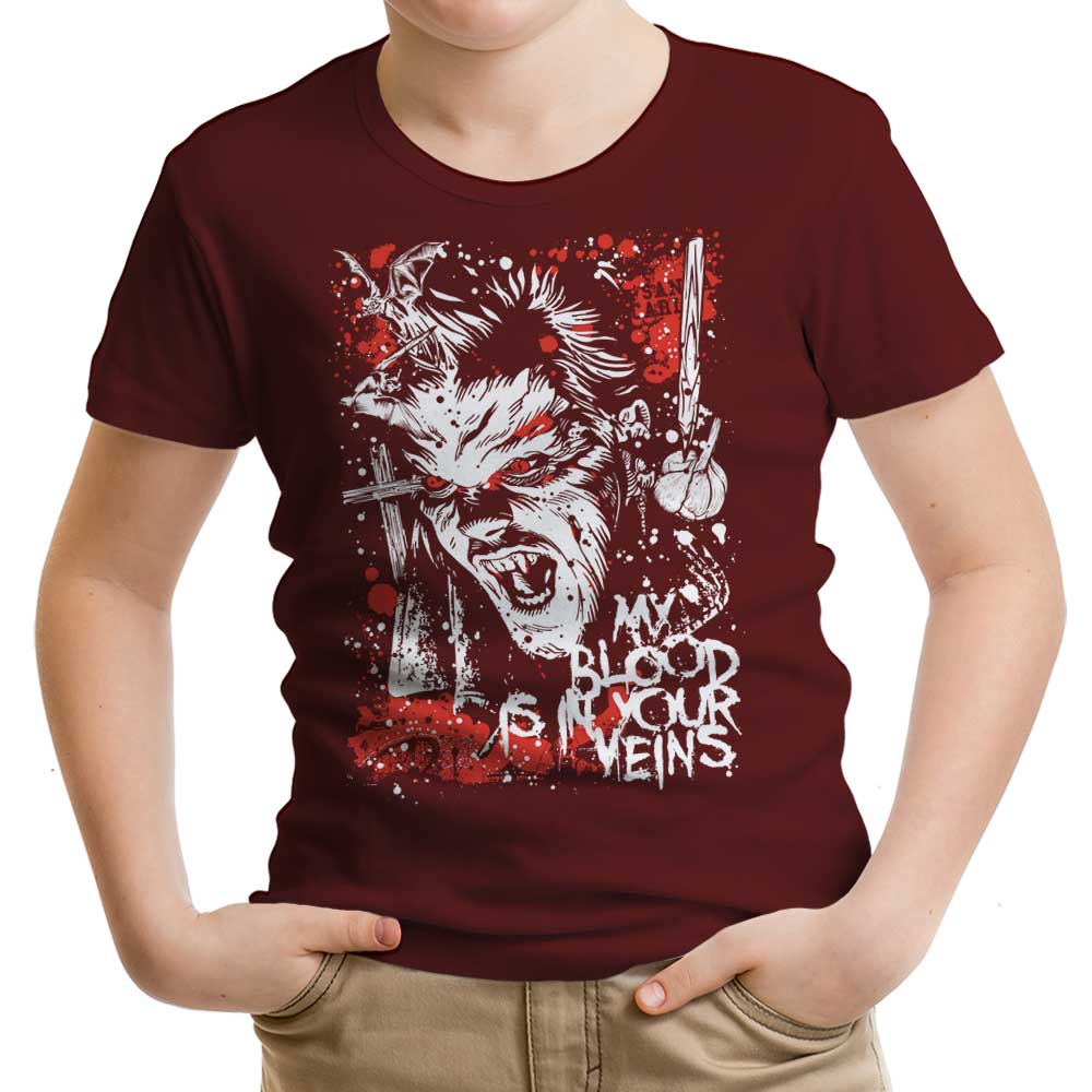 Blood Your Veins T-Shirts, Hoodie, Sweatshirt