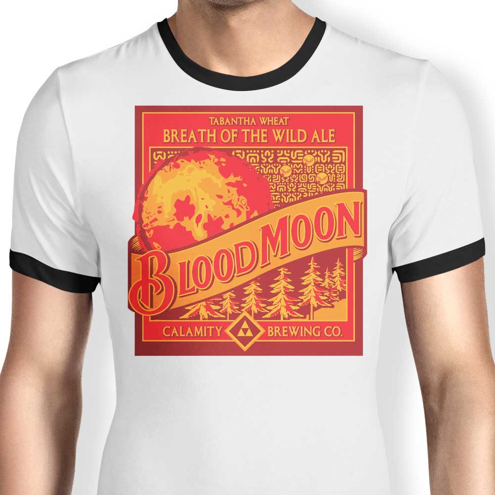 Blood Moon - Ringer T-Shirt Hoodie, Sweatshirt | CiraTrend.com (Image 3)