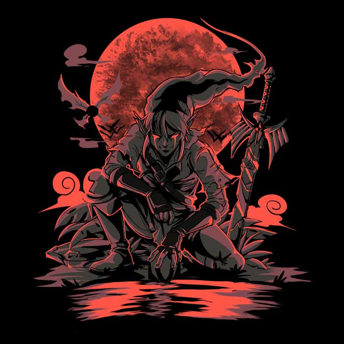 Blood Moon Rises Long Sleeve T-Shirts, Hoodie, Sweatshirt