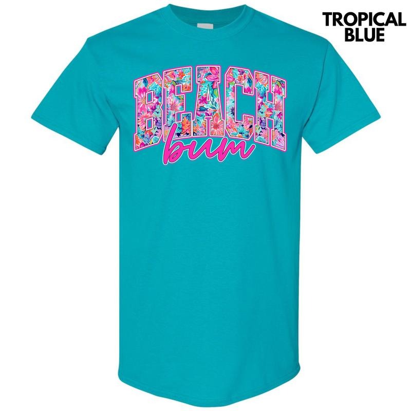 Blooming Beach Bum Gildan Short Sleeve T-Shirt 'NLB' Hoodie, Sweatshirt | CiraTrend.com