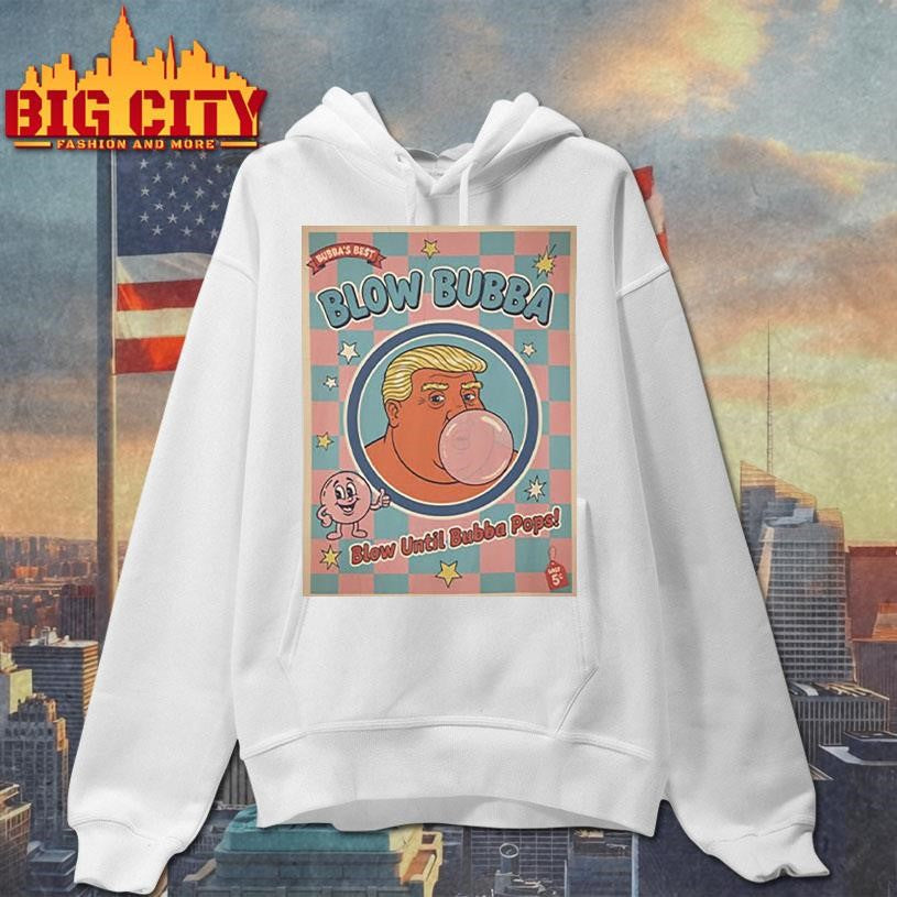 Blow Bubba Retro Bubble Gum Cartoon Shirt