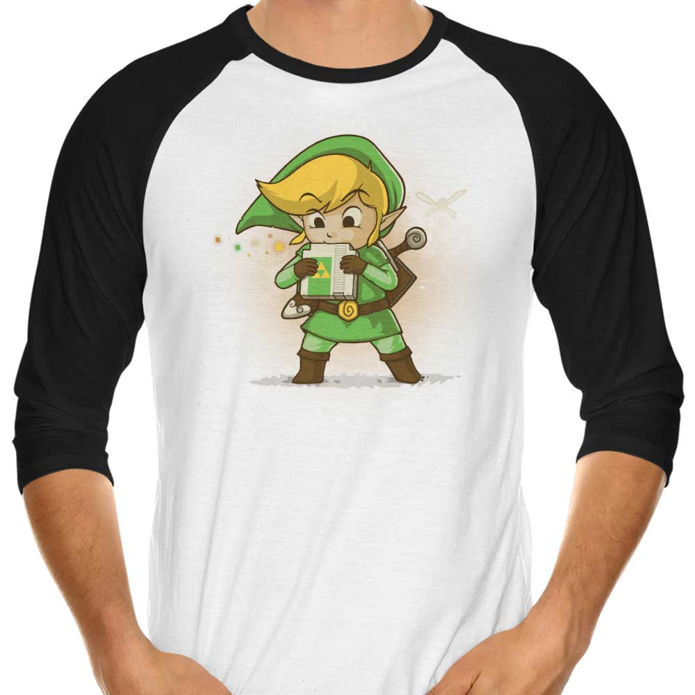 Blowing Bits - 3/4 Sleeve Raglan T-Shirt Hoodie, Sweatshirt | CiraTrend.com (Image 1)