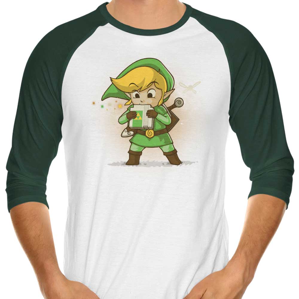 Blowing Bits - 3/4 Sleeve Raglan T-Shirt Hoodie, Sweatshirt | CiraTrend.com (Image 3)
