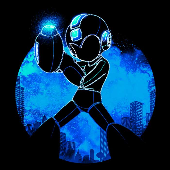 Blue Bomber Orb - Hoodie T-Shirts, Sweatshirt | CiraTrend.com (Image 2)