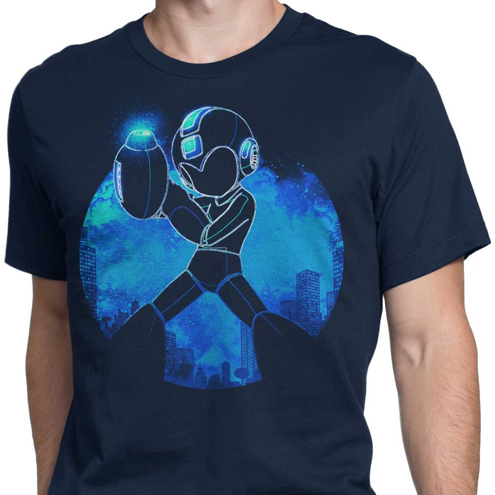 Blue Bomber Orb - Men's Apparel T-Shirts, Hoodie, Sweatshirt | CiraTrend.com (Image 4)