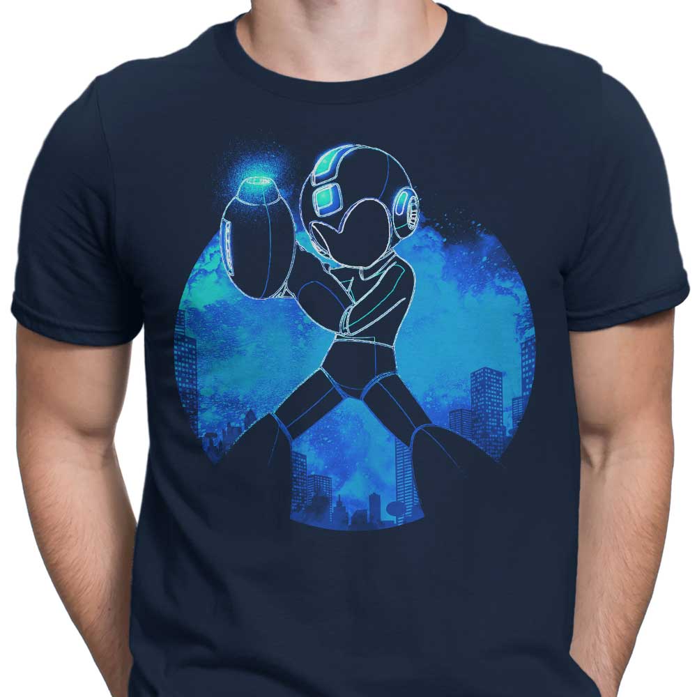Blue Bomber Orb - Men's Apparel T-Shirts, Hoodie, Sweatshirt | CiraTrend.com (Image 5)