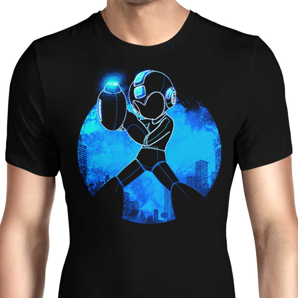 Blue Bomber Orb - Men's Apparel T-Shirts, Hoodie, Sweatshirt | CiraTrend.com (Image 1)