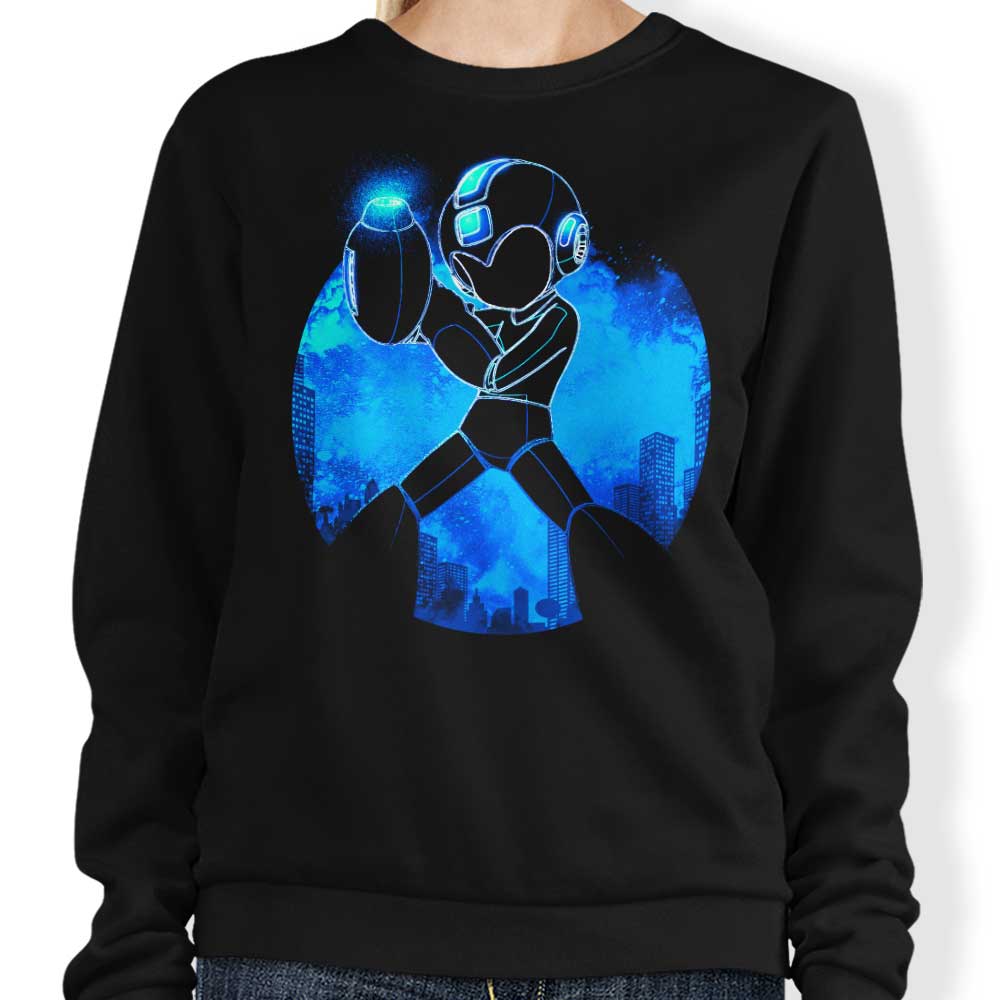 Blue Bomber Orb - Sweatshirt T-Shirts, Hoodie | CiraTrend.com (Image 1)
