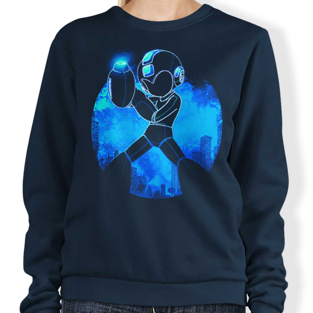 Blue Bomber Orb - Sweatshirt T-Shirts, Hoodie | CiraTrend.com (Image 3)