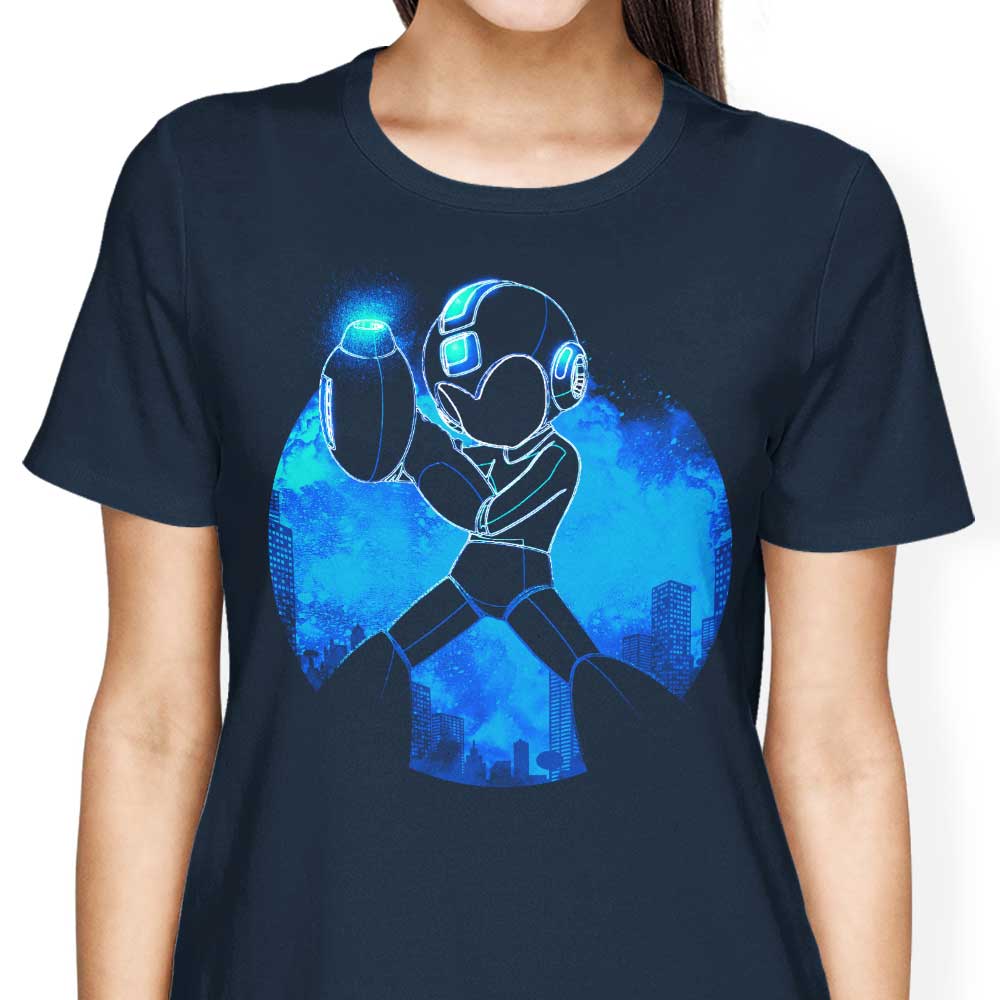 Blue Bomber Orb - Women's Apparel T-Shirts, Hoodie, Sweatshirt | CiraTrend.com (Image 4)