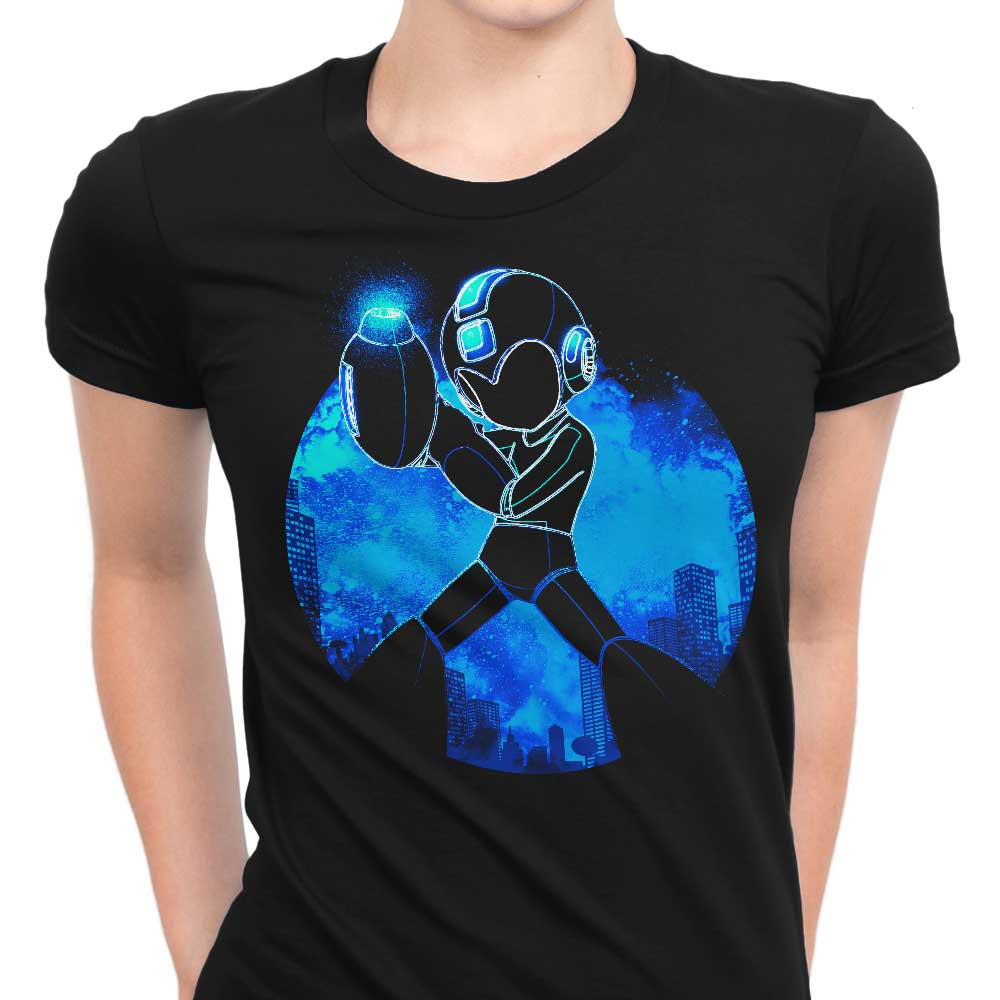 Blue Bomber Orb - Women's Apparel T-Shirts, Hoodie, Sweatshirt | CiraTrend.com (Image 1)