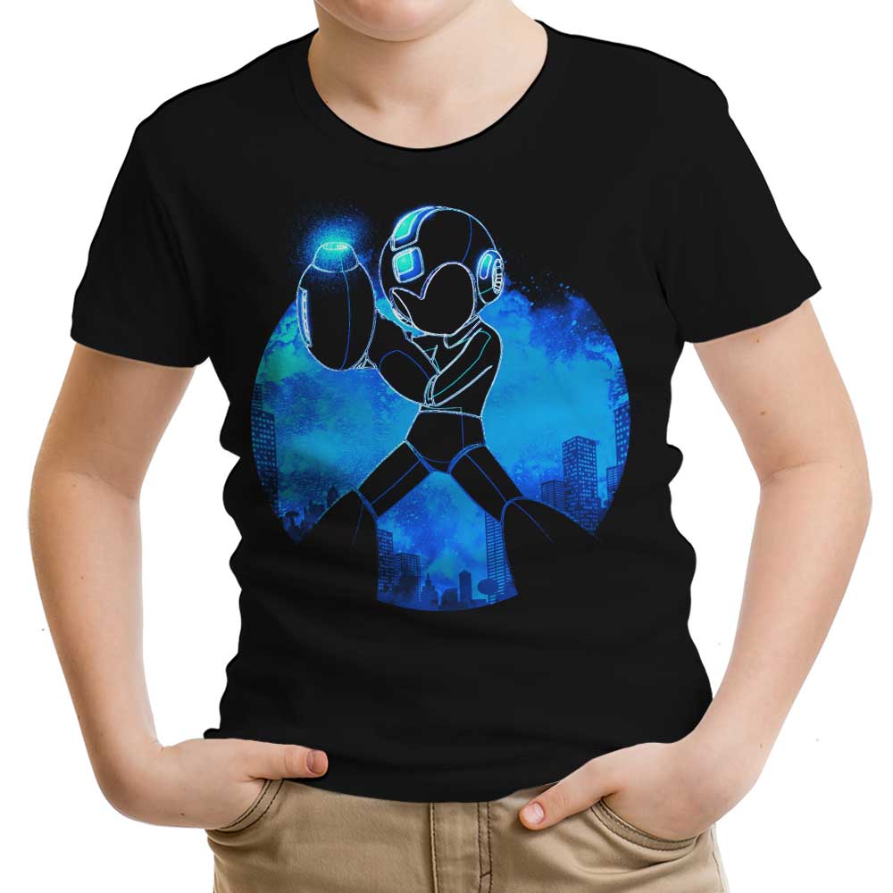 Blue Bomber Orb - Youth Apparel T-Shirts, Hoodie, Sweatshirt | CiraTrend.com (Image 1)