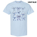 Blue Bow Coquette Collage Gildan Short Sleeve T-Shirt 'NLB' Hoodie, Sweatshirt | CiraTrend.com