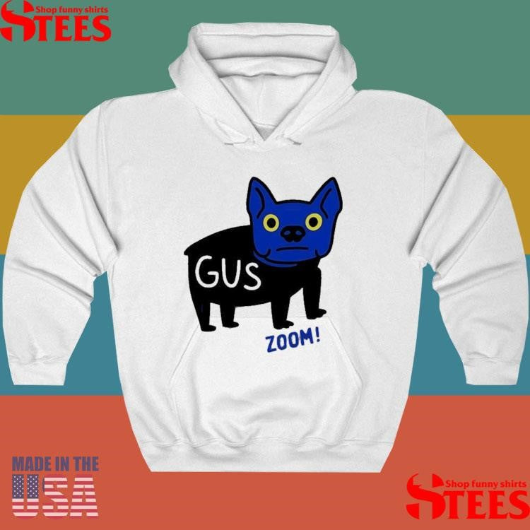 Blue Dog Cartoon Gus Zoom T-shirt