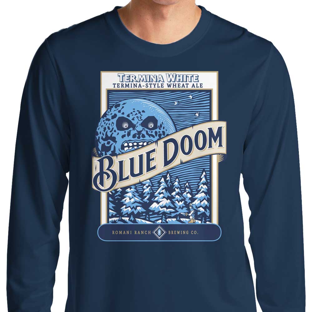 Blue Doom - Long Sleeve T-Shirt Hoodie, Sweatshirt | CiraTrend.com (Image 3)