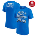 Blue Joe Hendry Say His Name And He Appears Two Sided Shirt