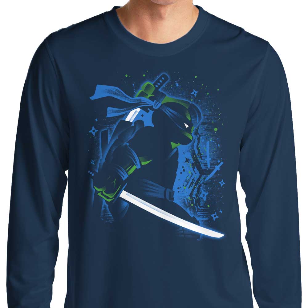 Blue Leader Ninja - Long Sleeve T-Shirt Hoodie, Sweatshirt | CiraTrend.com (Image 3)