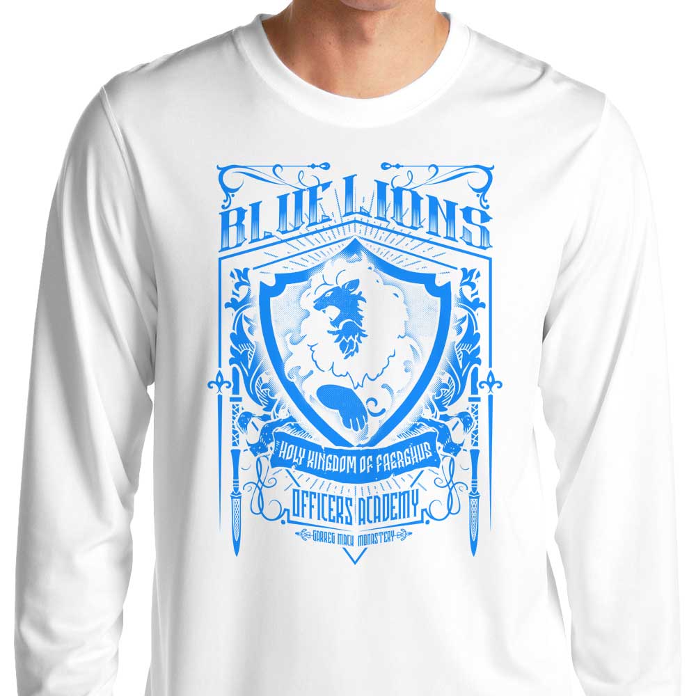 Blue Lions Officers - Long Sleeve T-Shirt Hoodie, Sweatshirt | CiraTrend.com (Image 4)