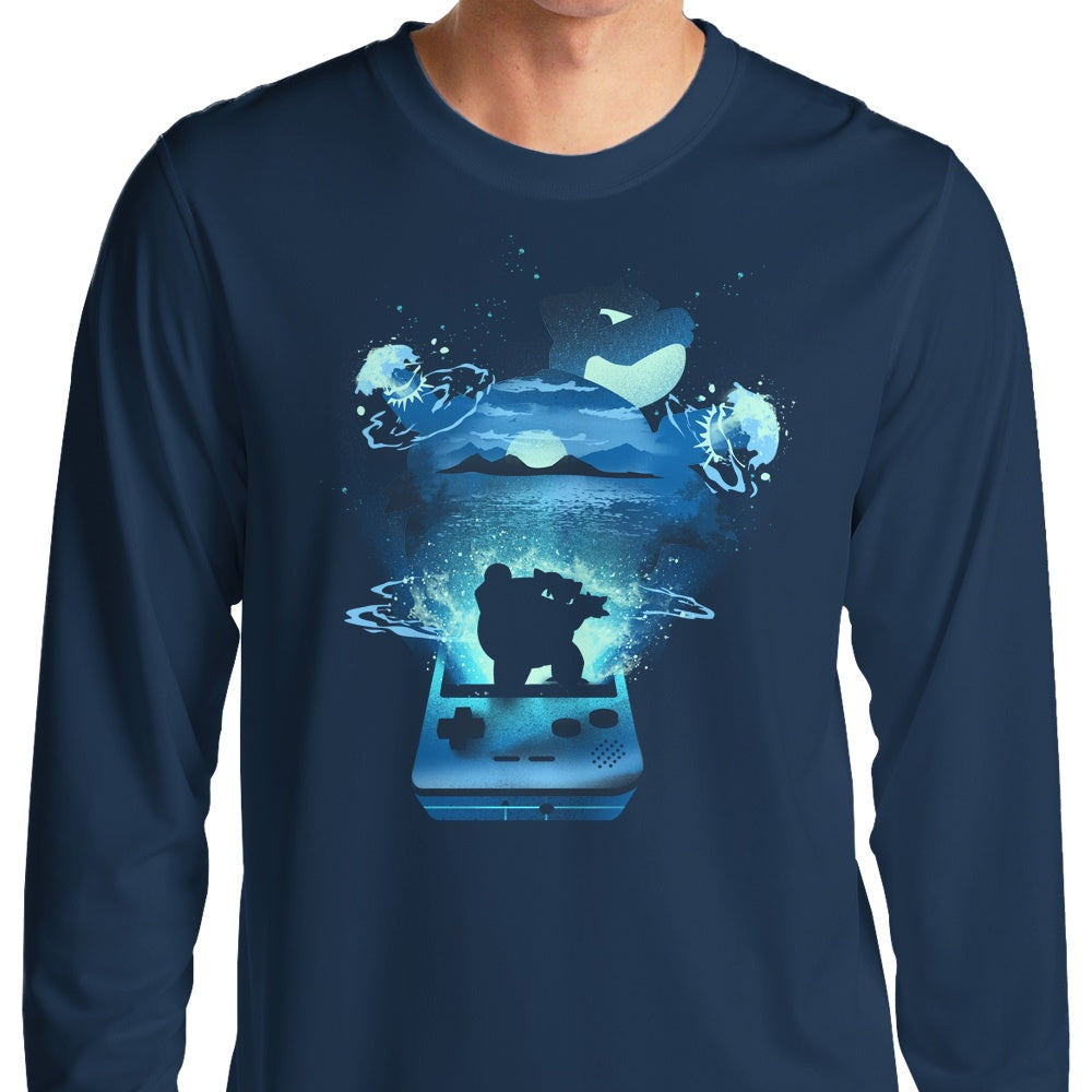 Blue Pocket Gaming - Long Sleeve T-Shirt Hoodie, Sweatshirt | CiraTrend.com (Image 3)