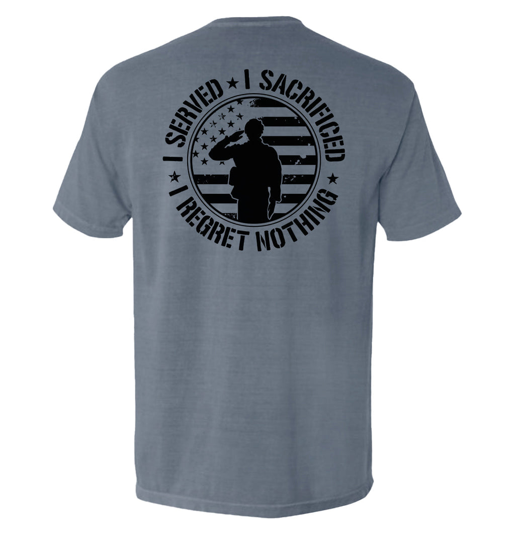 I Served I Sacrificed I Regret Nothing T-Shirts, Hoodie, Sweatshirt | CiraTrend.com (Image 5)