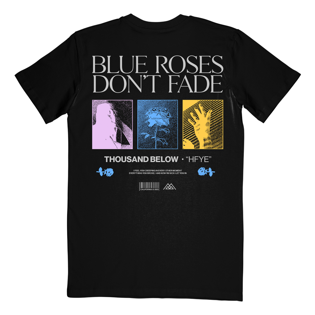 "Blue Roses" T-Shirt Hoodie, Sweatshirt | CiraTrend.com (Image 1)