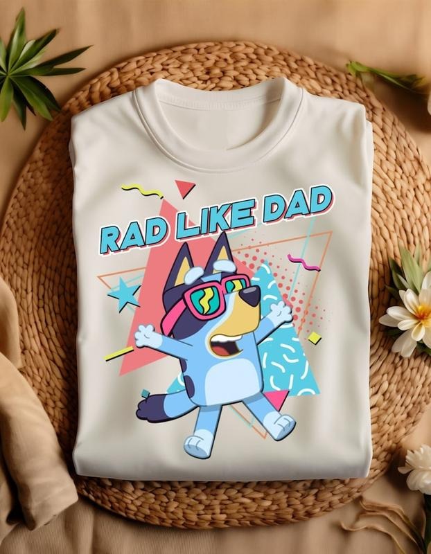 Bluey Cool Dad Club Shirt, Bluey Family Shirt, Bluey Bandit Shirt, Dad Birthday Gift, Dad Bluey Shirt, Bandit Cool Dad...