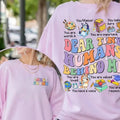Bluey Happy Teacher Custom Name Tee, Bluey Teachers Half School Year Gift, Bluey Heeler Teacher Dear Tiny Humans Behind...
