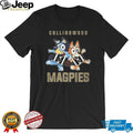Bluey and Bingo Collingwood Magpies AFL Fan Kids & Adult T Shirt