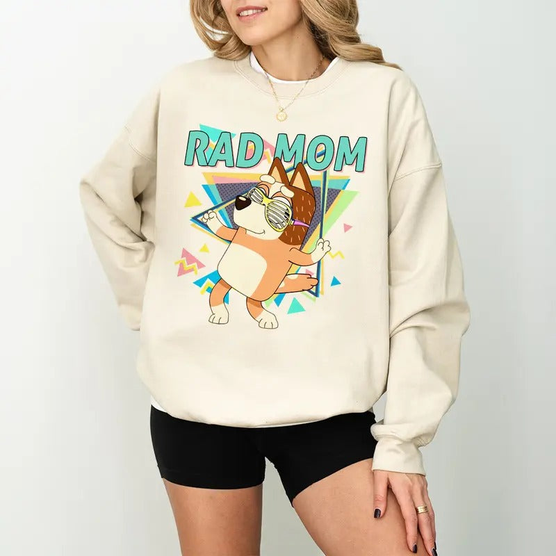 Blueyy Mom Sweatshirt, In My Blueyy Mom Era Sweatshirt, Blueyy Cool Mom Club Sweatshirt, Blueyy Chili Heeler Sweatshirt,...