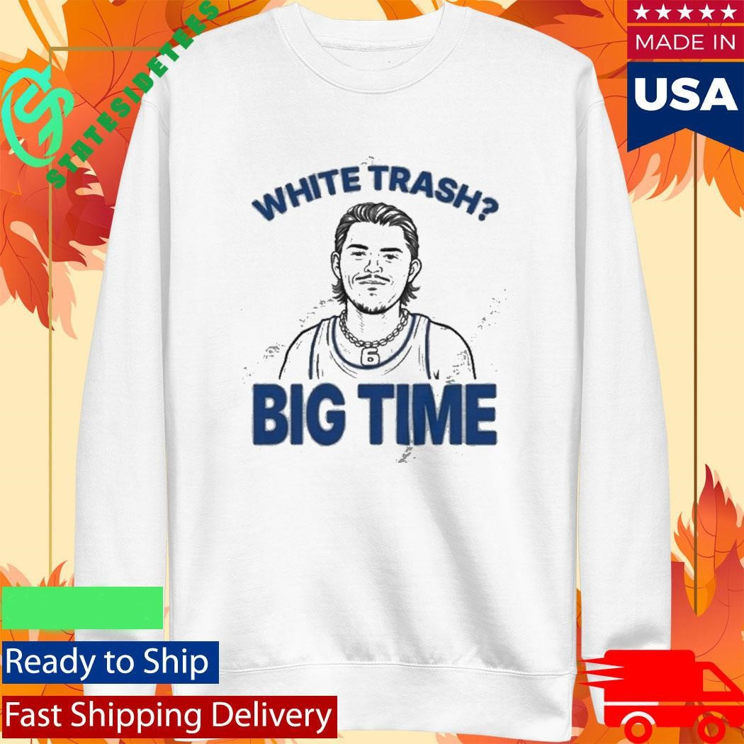 Bo Byram White Trash Big Time Bensons Shirt