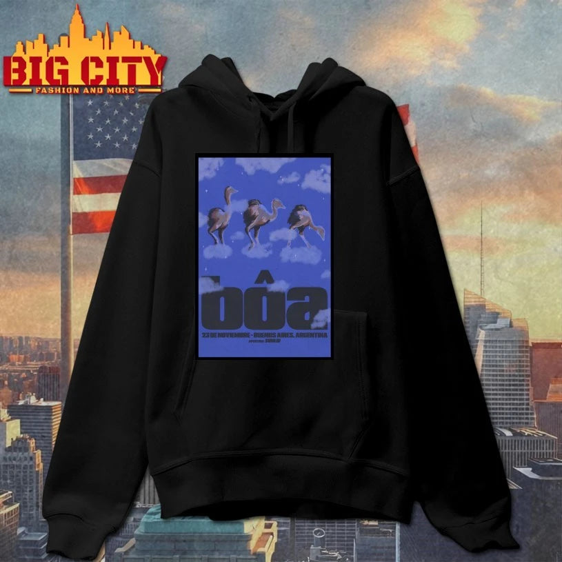 Bôa The Band Buenos Aires Argentina Nov 23 2025 Poster shirt
