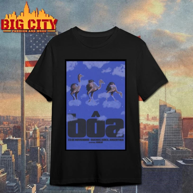 Bôa The Band Buenos Aires Argentina Nov 23 2025 Poster shirt