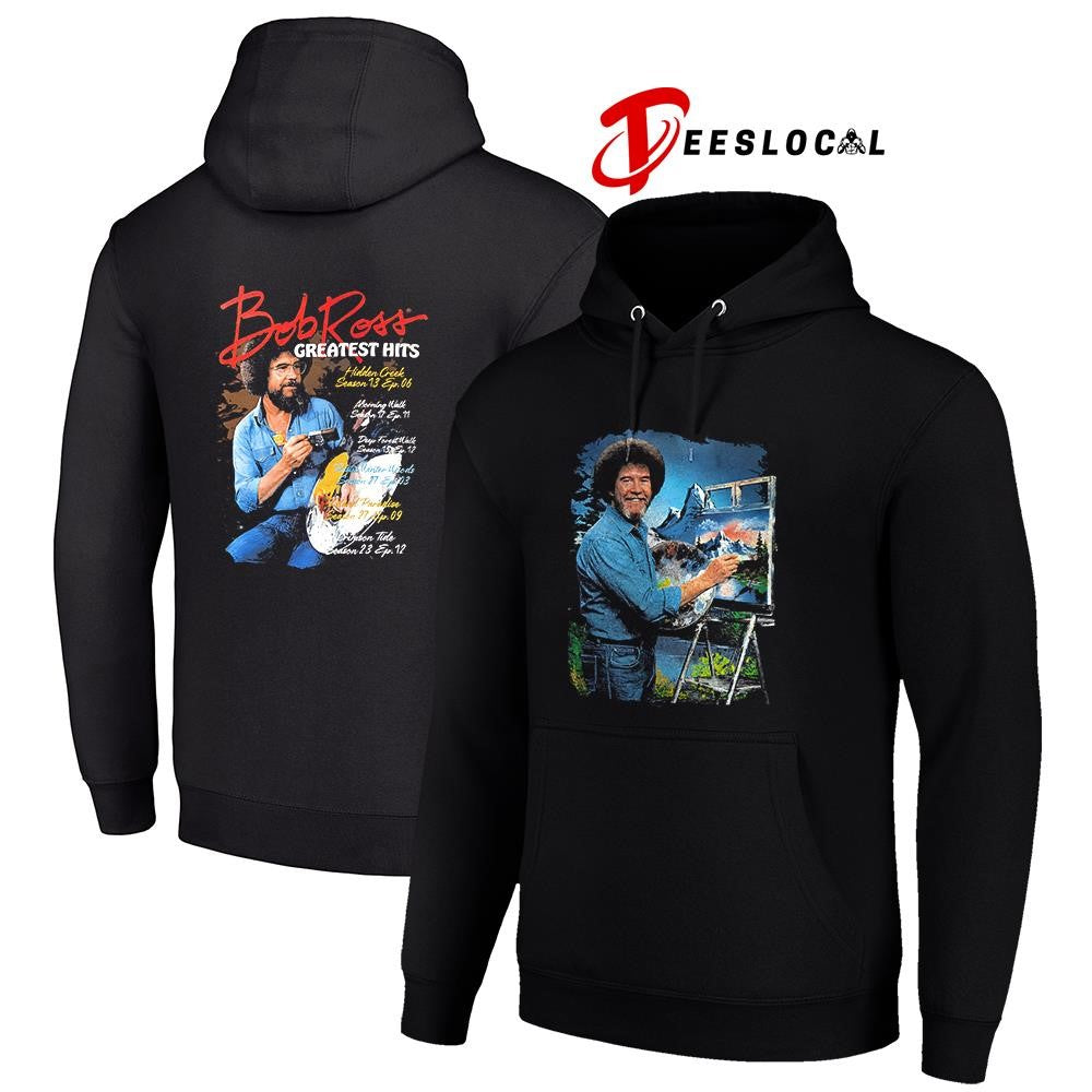 Bob Ross greatest hits hidden creek season vintage shirt