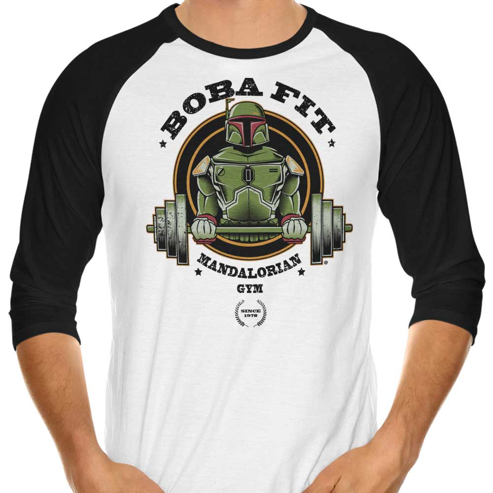 Boba Fit - 3/4 Sleeve Raglan T-Shirt Hoodie, Sweatshirt | CiraTrend.com (Image 1)