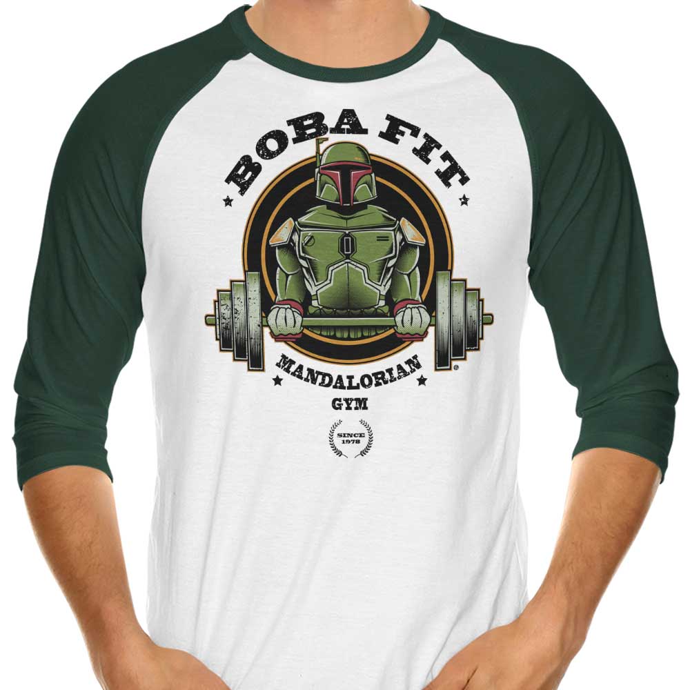 Boba Fit - 3/4 Sleeve Raglan T-Shirt Hoodie, Sweatshirt | CiraTrend.com (Image 3)