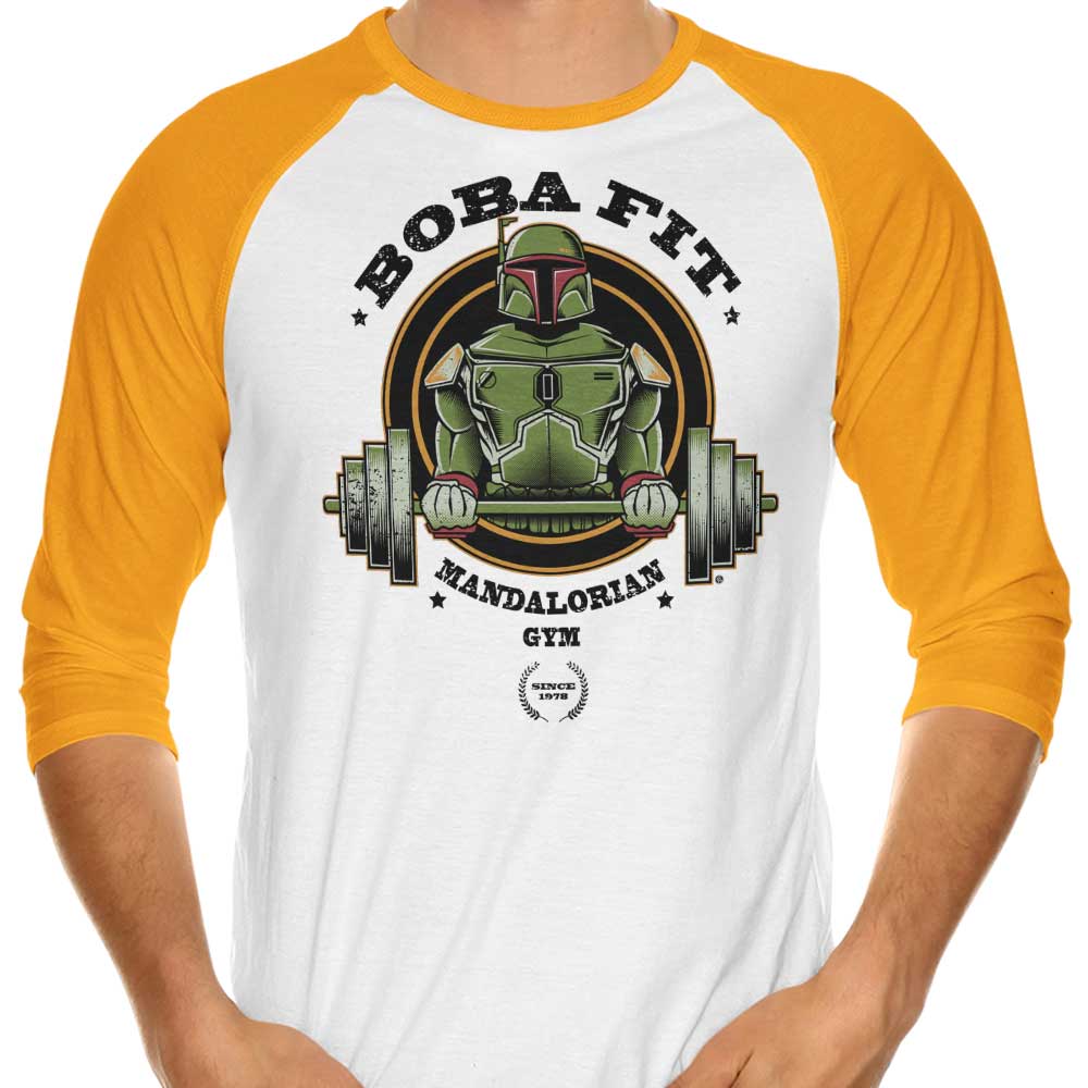 Boba Fit - 3/4 Sleeve Raglan T-Shirt Hoodie, Sweatshirt | CiraTrend.com (Image 4)